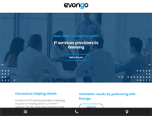 Tablet Screenshot of evongo.com.au